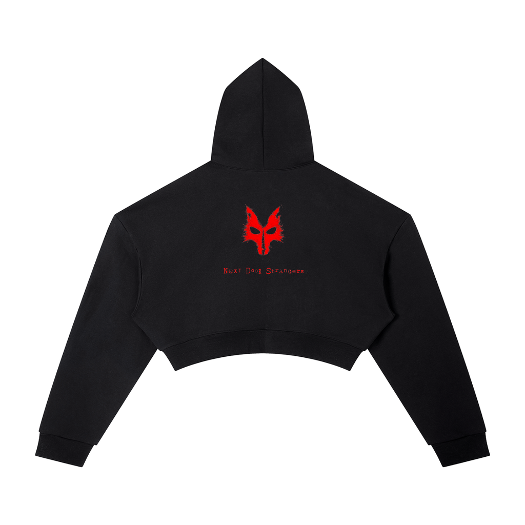 I am THE community WOMENS cropped hoodie