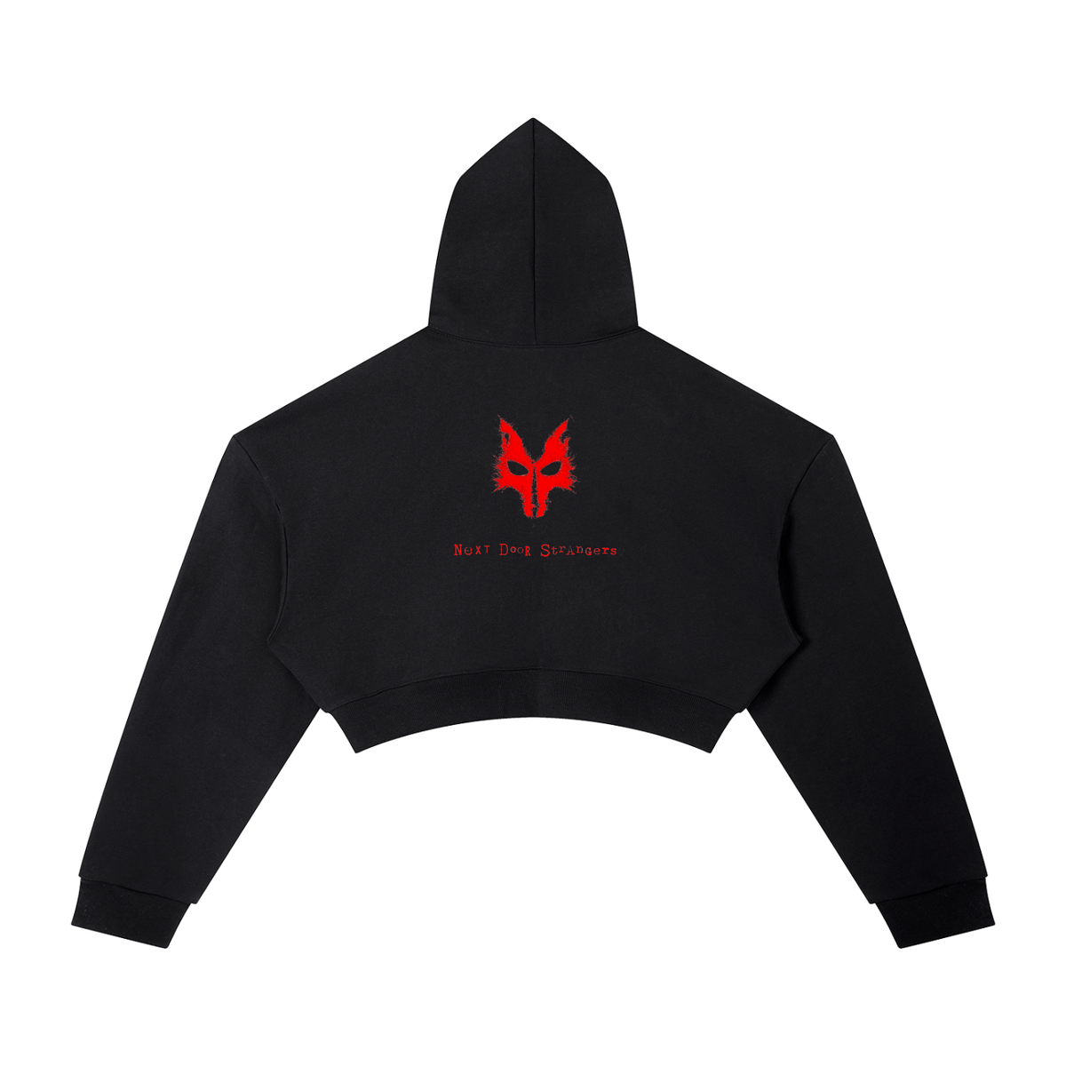 I am THE community WOMENS cropped hoodie